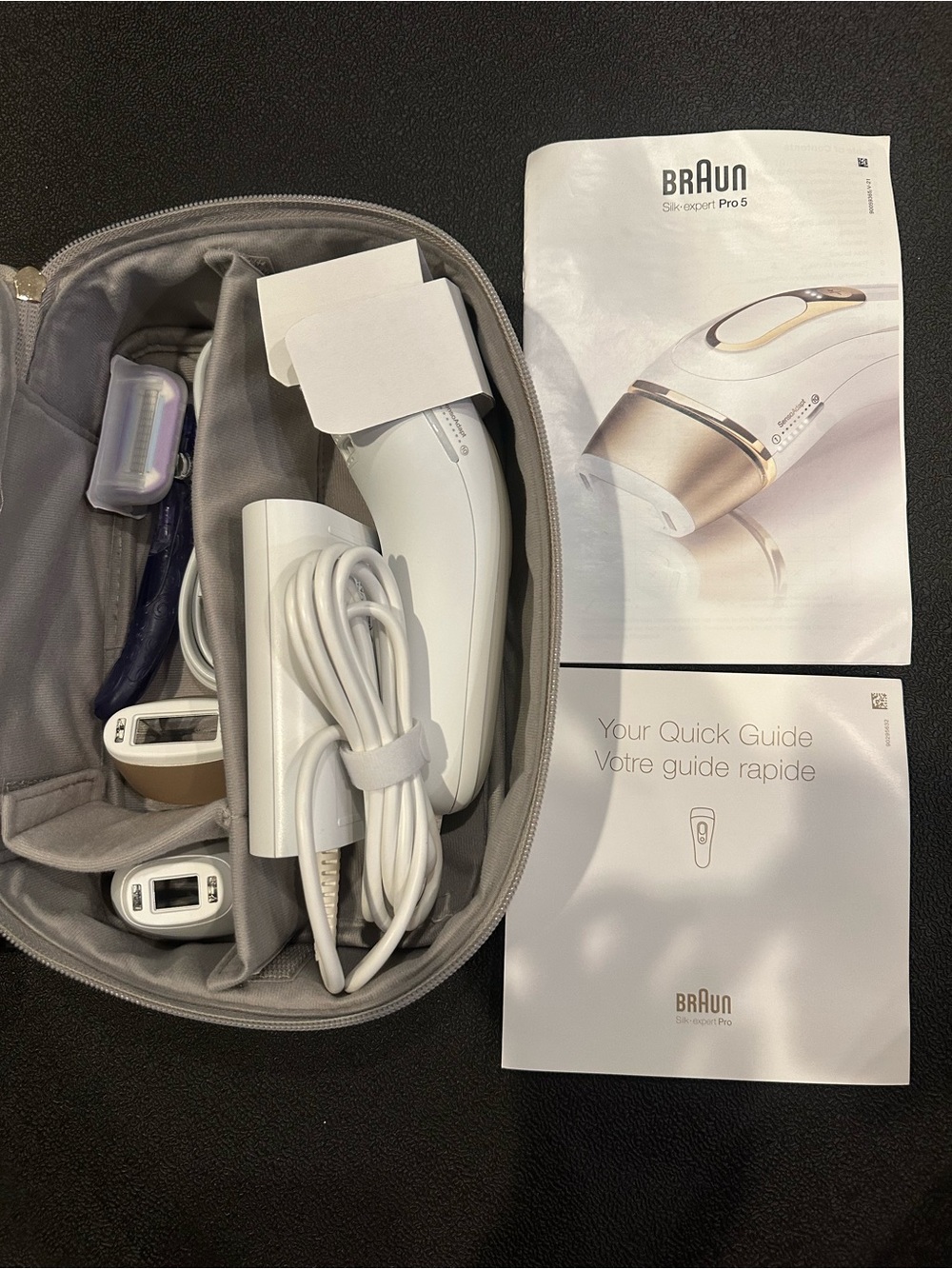Braun Silk-Expert PRO 5 IPL Alternative  laser Hair Removal with 2 caps - Picture 8 of 14